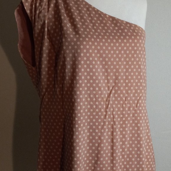 ALICE + OLIVIA - SUNDRESS - POLKA DOT - PINK - MEDIUM (EUC) - Picture 1 of 2